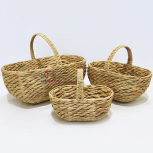 Panier de rangement en métal pour cuisine avec poignées, design multifonctionnel, tissu non tissé - Product Image 4