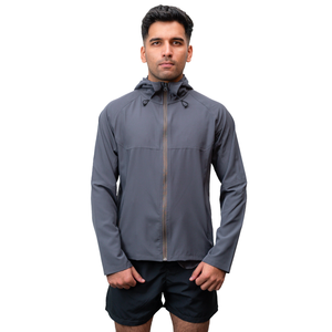 Custom Polyester Mid Layer <b>Jacket</b> for <b>Men</b> Lightweight Long Sleeve Quarter Zip Performance <b>Pullover</b> OEM ODM - Product Image 1
