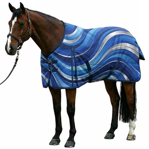 Manta para Caballos Resistente, Impermeable y Transpirable, para Invierno, Cubierta Cómoda para Establos, para Uso en Todo Tipo de Clima, para Exteriores - Product Image 2