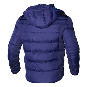 <b>Men</b> Winter Warm Puffer Jacket Hooded Down Insulated Outdoor Windproof Quilted Custom Wholesale - Product Image 2