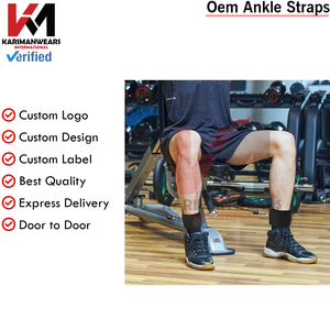 Custom Logo Ankle Strap Gym Cable Attachment Leg Workout Glute Fitness Strap Supplier - Product Image 3