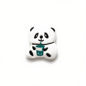 Ornamento Decorativo Ilan Milk Tea Panda 1 Pezzo Decorazione per la Casa in Tessuto - Product Image 2