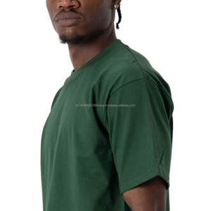 Camiseta de Manga Corta de Algodón Cómodo para Hombre Pro Club, Talla Grande, Lisa y Sólida - Product Image 3