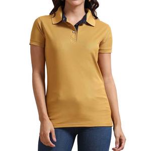 <b>Women's</b> Cotton <b>Polo</b> T <b>Shirts</b> Custom Design for Business Uniform Work Outdoor Casual Wear OEM Short Sleeve Comfortable Fit Tops - Product Image 1