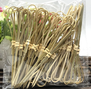 Palillos de Bambú Hechos a Mano para Cócteles, Palillos Decorativos Ecológicos para Bebidas, Decoración de Platos de Frutas y Servicio en Restaurantes - Product Image 3