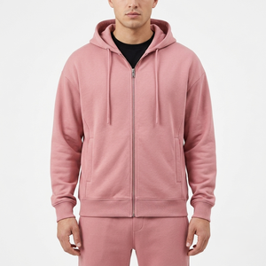 Hoodie vierge OEM, hoodie personnalisé, hoodie zippé, prêt à être expédié, vente en gros - Product Image 1