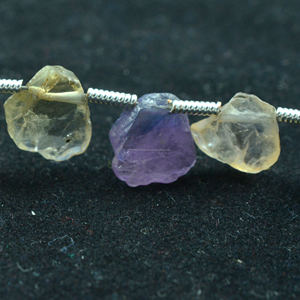 Hilo de cuentas lisas de zafiro múltiple Natural de calidad superior para hacer joyas de pulsera y collar Premium - Product Image 3