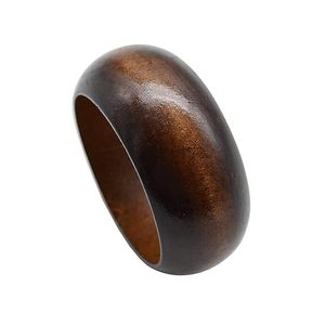 Premium Handcrafted <b>Wooden</b> Bangle Set 3 Featuring Chunky <b>Wooden</b> Bracelets with Hand Carved Inlay-Craft Emporium Exports - Product Image 6