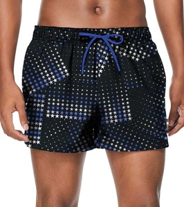 Wholesale 100% Polyester <b>Men's</b> Summer Casual <b>Shorts</b> Quality Plus Size with Solid Color Printed OEM Service Available - Product Image 2