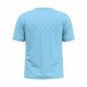Camiseta personalizada de hombre, 100% poliéster, corte regular, con logo personalizado, fabricante OEM ODM, camisetas de estilo urbano. - Product Image 2
