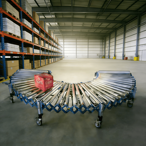 Cleanroom Compatible Flexible <b>Roller</b> Conveyor Anti-static Stainless Steel Conveyor System for Manufacturing Plant Electronics - Product Image 1