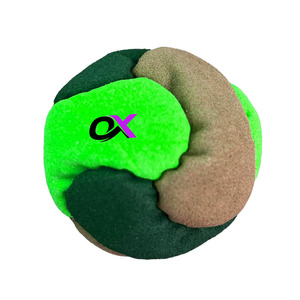 Oxva Industries New Best Quality Custom Lightweight Eco-Friendly Hacky Sack Footbag Ball with High Air Retention <b>Bean</b> <b>Bag</b> Soft - Product Image 4