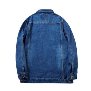 Wholesale OEM <b>Denim</b> Cotton Fabric <b>Jackets</b> Manufacturer Washing <b>Custom</b> Men's Jean <b>Denim</b> <b>Jacket</b> - Product Image 1