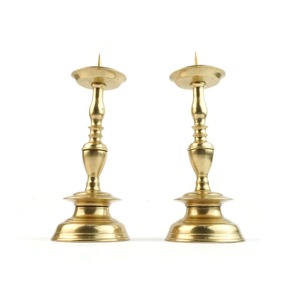 <b>Brass</b> Finished <b>Candlesticks</b> Home Decor Living Room Available Tabletop Candle <b>Holder</b> Metal Wedding Party Event Decoration - Product Image 4