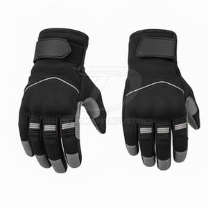 ถุงมือมอเตอร์ไซค์แบบผ้าสำหรับมืออาชีพ ผลิตจากวัสดุที่ทนทาน พร้อมการยึดเกาะที่ดีขึ้นเพื่อการขับขี่ที่ปลอดภัยบนทางหลวงและในเมือง - Product Image 5