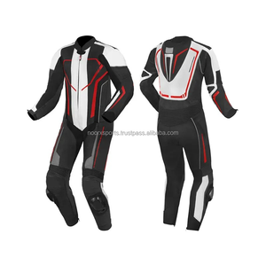 Trajes de cuero de primera calidad para motocicletas y carreras de autos para carreras de motos, trajes deportivos para motos One Peace, trajes de cuero para todo tipo de clima - Product Image 2