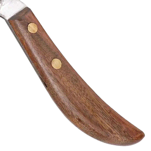Cuchillo para Pezuñas de Alta Resistencia con Hoja Afilada para Recortar, Herrar y Cortar Pezuñas de Caballos, Mango de Madera Duradero, Herramienta Profesional para Herradores - Product Image 4