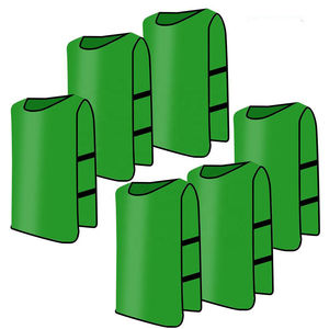 Nuevos petos de entrenamiento reversibles de malla transpirable personalizados 2026 para fútbol, voleibol, baloncesto, tallas grandes, para adultos, al por mayor - Product Image 3