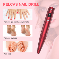 Machine-outil professionnelle de polissage des ongles E fichier fort 35000 tr/min Portable électrique acrylique perceuse à ongles Machine
