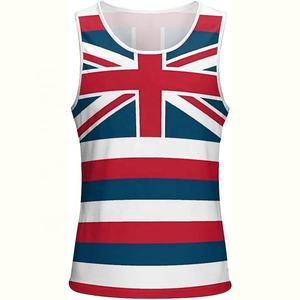 Levage Stringer débardeur concevoir votre propre impression par sublimation décontracté impression personnalisée en gros Yoga Stringer gilet de course pour hommes - Product Image 5