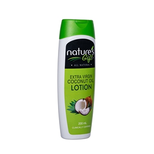 Lotion à l'huile de coco vierge Nature's Gift - Product Image 2