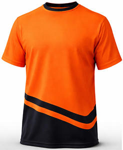 Camisetas Deportivas Personalizadas con Logotipo Frontal, Tejido de Punto, Corte Regular, Secado Rápido, Transpirables, Absorben la Humedad, Manga Corta, para Gimnasio y Fitness para Hombre - Product Image 4