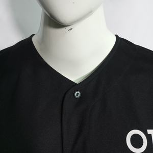 Camiseta de Béisbol Personalizada con Nombre y Números del Equipo, 100% Poliéster, Precio al por Mayor, Camiseta Deportiva de Alta Calidad para Unisex, Servicio OEM - Product Image 4