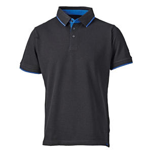 Maillot de golf décontracté pour homme en jersey respirant polyester/coton, manches longues, personnalisable par sublimation, vierge, compressé - Product Image 4