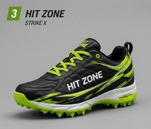 รองเท้าคริกเก็ต HIT ZONE รุ่นพรีเมียม ทนทาน ออกแบบมาเพื่อความสบาย ความเร็ว และประสิทธิภาพที่ยาวนานสำหรับการฝึกซ้อม - Product Image 2