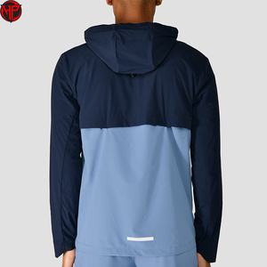 Chaqueta Deportiva Impermeable y Cortavientos para Hombre, Diseño Personalizado con Logotipo, Poliéster, Spandex, Nailon, Secado Rápido - Product Image 6