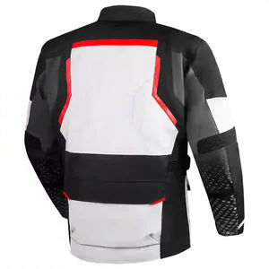 เสื้อแจ็คเก็ตมอเตอร์ครอสแบบกำหนดเองสำหรับผู้ชาย โพลีเอสเตอร์ทนทาน อุปกรณ์ป้องกันสำหรับกีฬาออฟโรด ผู้ผลิต OEM ODM - Product Image 3