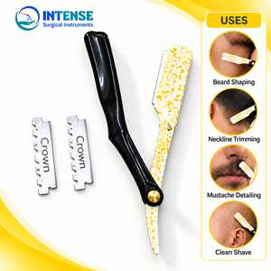 Rasoir professionnel pliable pour coiffeur, outil de coiffure et de texture pour salon de coiffure, vente en gros - Product Image 4