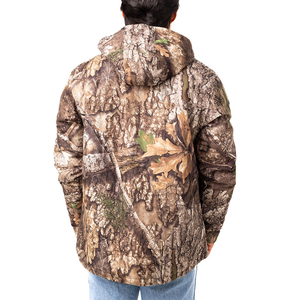 Veste de chasse à capuche pour homme - Imperméable, respirante, doublée, isolante, pour l'automne, anti-UV, équipement de plein air - Product Image 6