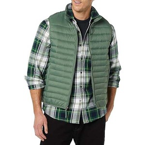 Chaleco sin mangas estilo urbano para hombre, chaqueta acolchada impermeable de lona, precio al por mayor desde Pakistán - Product Image 3