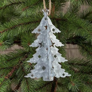 Ornement suspendu en métal en forme d'étoile, découpe laser, scène de la Nativité, décoration de Noël, décoration d'arbre traditionnelle faite à la main - Product Image 4