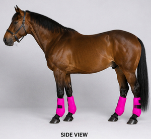 Bottes de protection équestres en néoprène, absorbant les chocs, respirantes, durables, offrant un soutien de la jambe, service OEM personnalisé. - Product Image 4