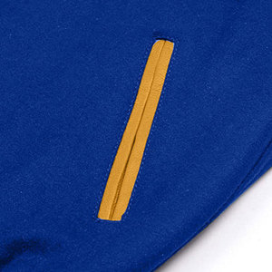 New Stylish <b>Winter</b> Men Varsity <b>Jacket</b> with Stand Collar <b>Leather</b> Sleeves Comfortable Casual Wear and Front Button Closure - Product Image 6