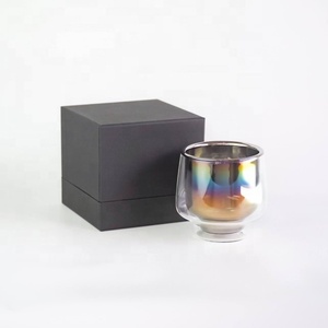 Verres en verre à double paroi avec revêtement en titane fabriqué au Japon pour les bijoux de boissons chaudes et froides - Product Image 5