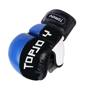 Guantes de Entrenamiento de Boxeo y MMA de Medio Dedo para Hombre, Fabricados en Cuero Resistente - Product Image 2