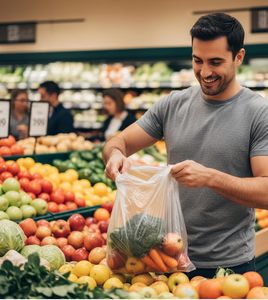 ถุงพลาสติกม้วน HDPE สำหรับผลิตภัณฑ์แบบม้วน - Product Image 2