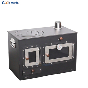 Estufa <span class=keywords><strong>de</strong></span> <span class=keywords><strong>leña</strong></span> portátil simple con horno incorporado <span class=keywords><strong>para</strong></span> uso doméstico y exterior - Product Image 2