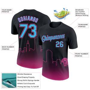 Nueva Camiseta Deportiva Personalizada para Equipos, con Logotipo y Número de Jugador, Manga Corta, Tela Transpirable, Marca Privada, Venta al Por Mayor - Product Image 2