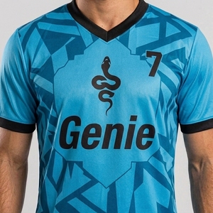 Vêtements de sport légers et performants pour uniformes de football, conçus avec des coutures durables et un tissu respirant pour une mobilité flexible. - Product Image 6
