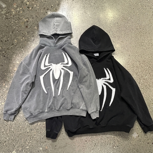 Sudadera con Capucha Spider para Hombre, Fabricante de Ropa Personalizada, Sudaderas Unisex Spyder, Corte Regular, Informal, con Capucha, Alta Calidad, 100% Algodón - Product Image 2