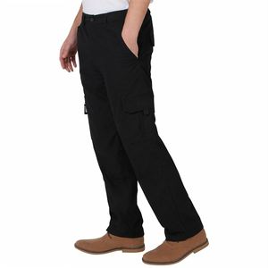 Mens <b>Cargo</b> Pants Custom Made High Waist Cotton <b>Cargo</b> <b>Trousers</b> with Multi-Pockets Fashionable <b>Straight</b> Pattern for Casual Use - Product Image 3