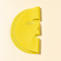 Masque facial antioxydant à la vitamine C Y612, soin éclaircissant professionnel pour la peau, masque facial hydratant en profondeur, masque en feuille jaune réparateur