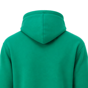 Men’s Custom Jade <b>Green</b> Pullover Hoodie Long Sleeve Regular Fit Fleece Sweatshirt with Drawstring Hood Kangaroo Pocket sportwear - Product Image 4