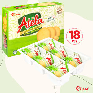 HALAL ISO ATELA Potato Crispy Crackers 342G Salty <b>Sweet</b> Taste Sachet Box <b>Packaging</b> FMCG Product Vietnam Good Price - Product Image 4