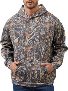 Sweat-shirts à capuche personnalisés OEM avec imprimé camouflage arctique, en molleton épais de qualité supérieure, pour l'hiver, fabrication de vêtements sous marque privée - Product Image 4
