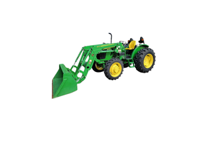 รถแทรกเตอร์อเนกประสงค์รุ่น JD 5075E กำลัง 75 แรงม้า โดดเด่นด้วยความสามารถในการทำงานหนักด้วยเครื่องตักด้านหน้า - Product Image 3